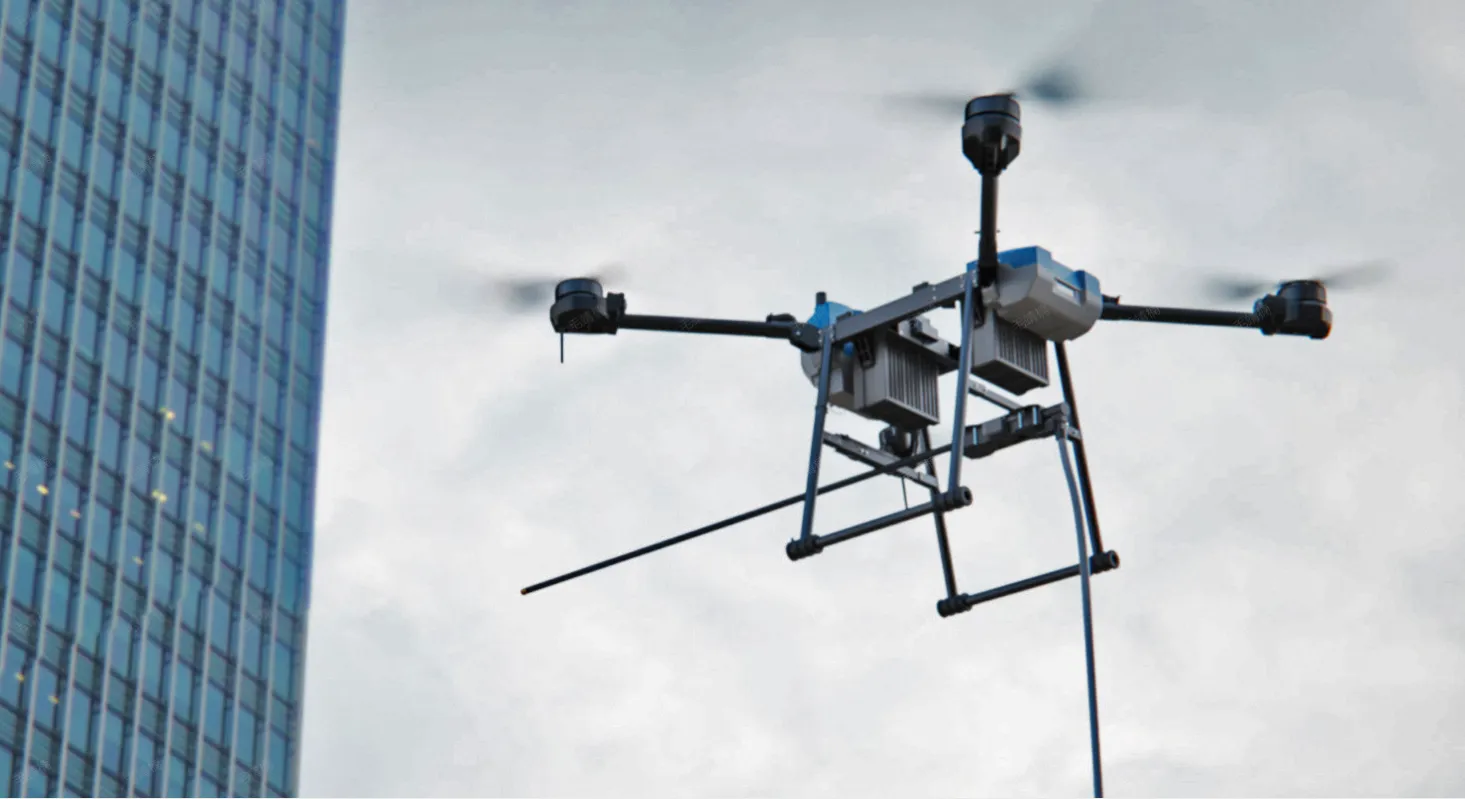 An integrated solution for efficient and fully automatic wall cleaning in high-rise buildings